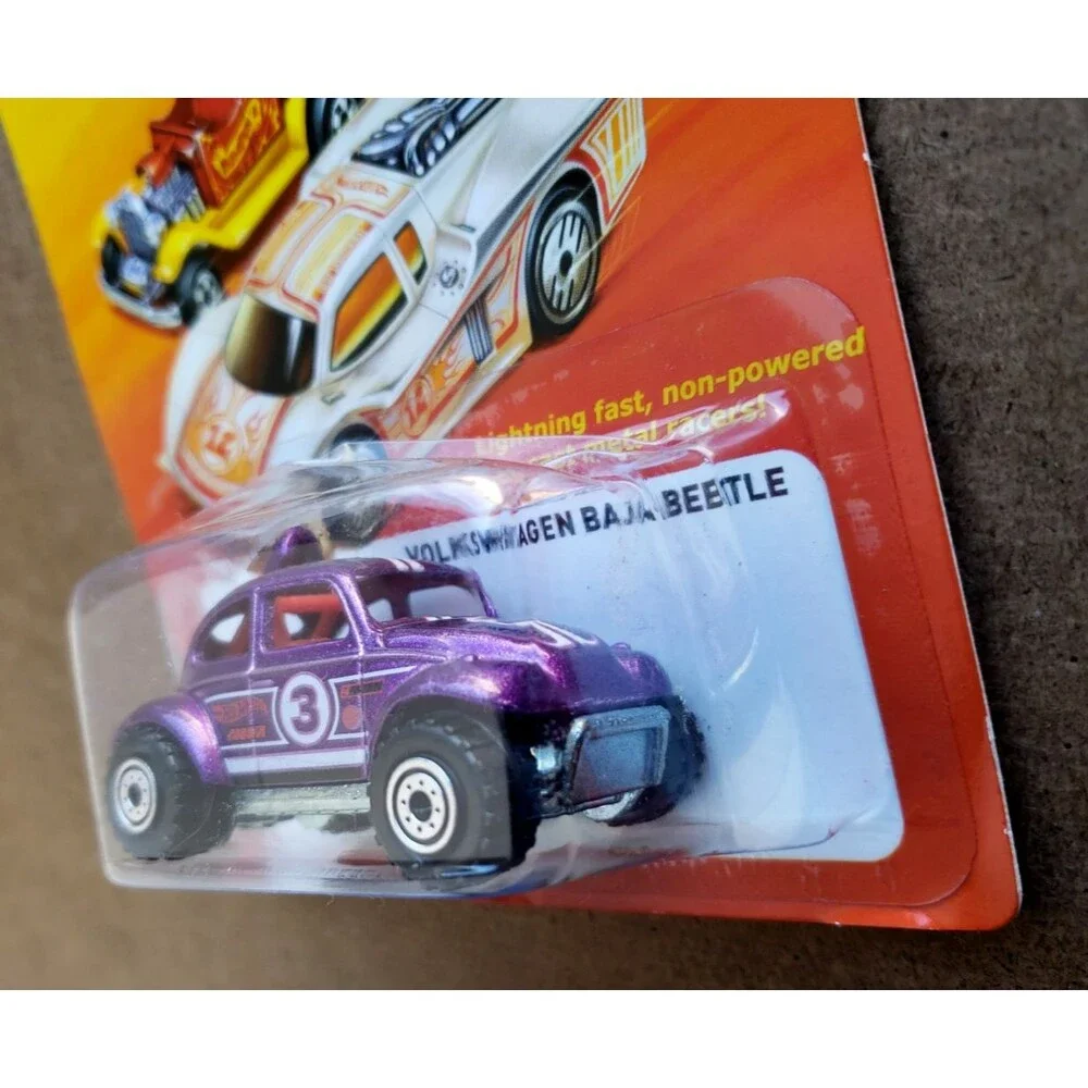 2011 Hot Wheels VOLKSWAGEN BAJA BEETLE The Hot Ones Series VW BUG Purple 1:64